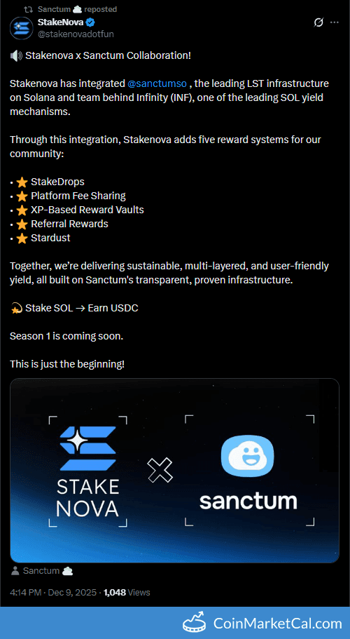 Stakenova & Cloud Collab: Sanctum Integration on Solana