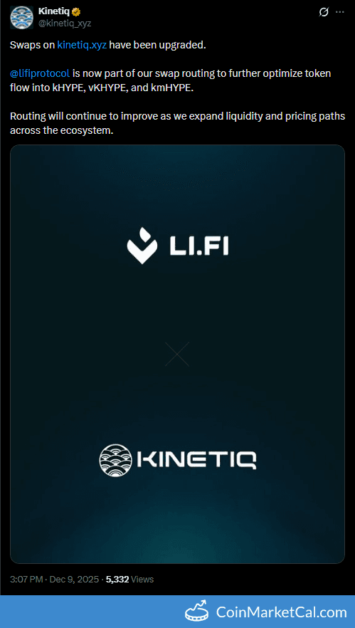 Kinetiq LIFI Integration