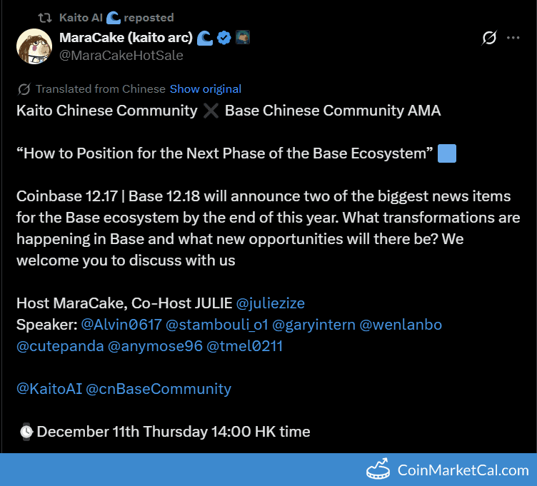 KAITO Chinese Community AMA