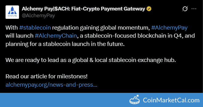 Alchemy Pay Alchemy Chain Launch Q4 2025