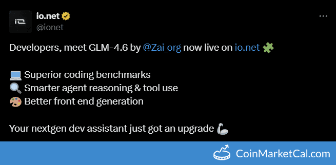 io.net GLM-4.6 Integration Live