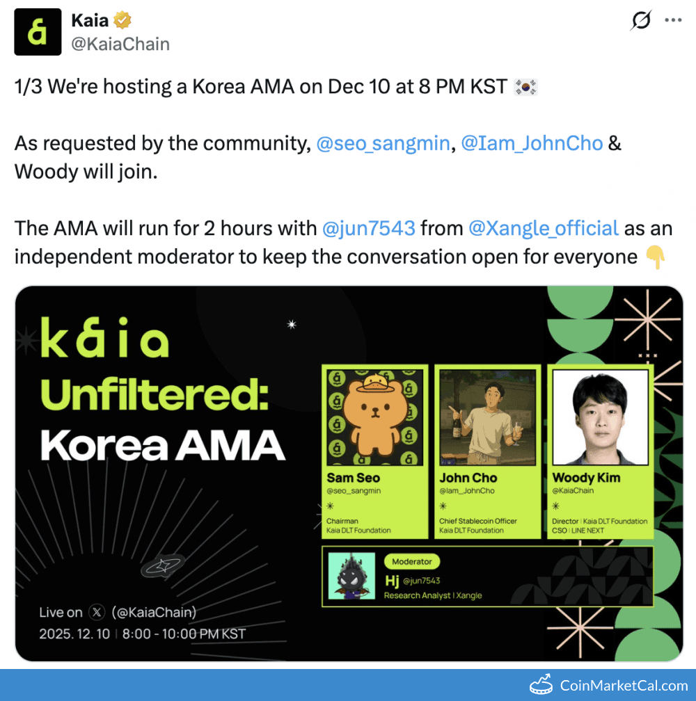 Kaia Korean AMA Discord