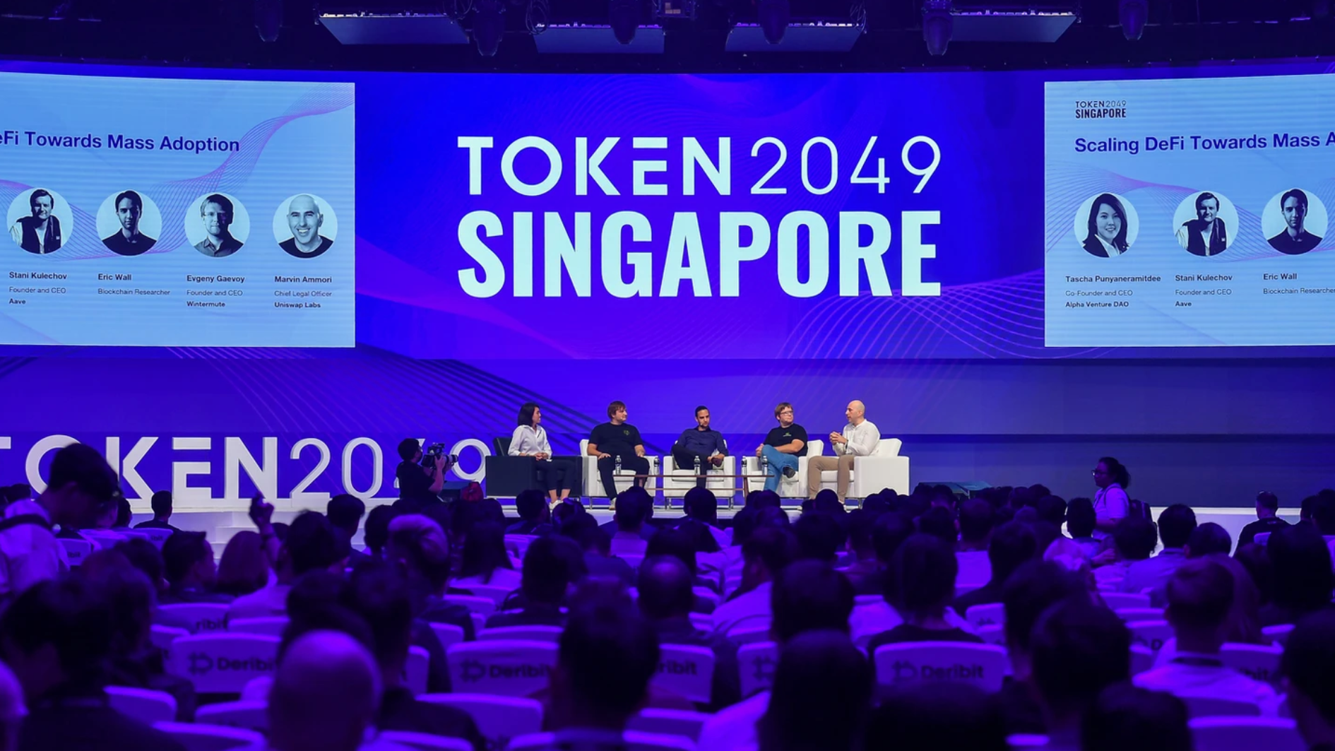 Conferences and events in the cryptocurrency industry